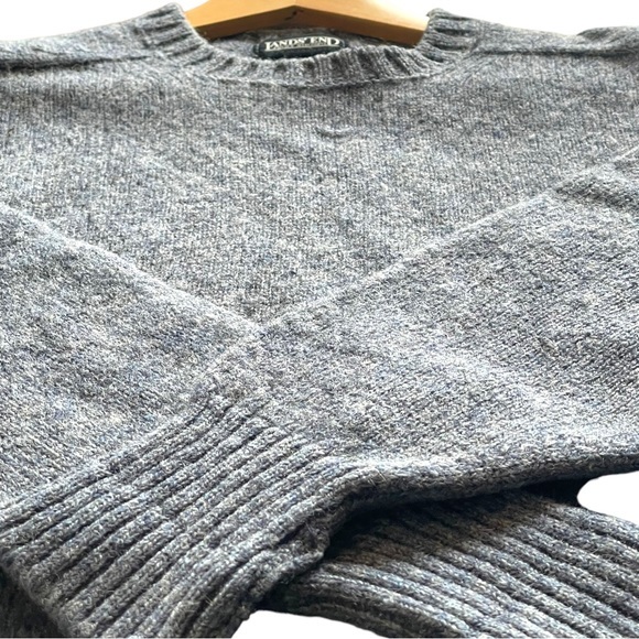 Lands End Blue Sweater size Medium (10-13) - Picture 7 of 7